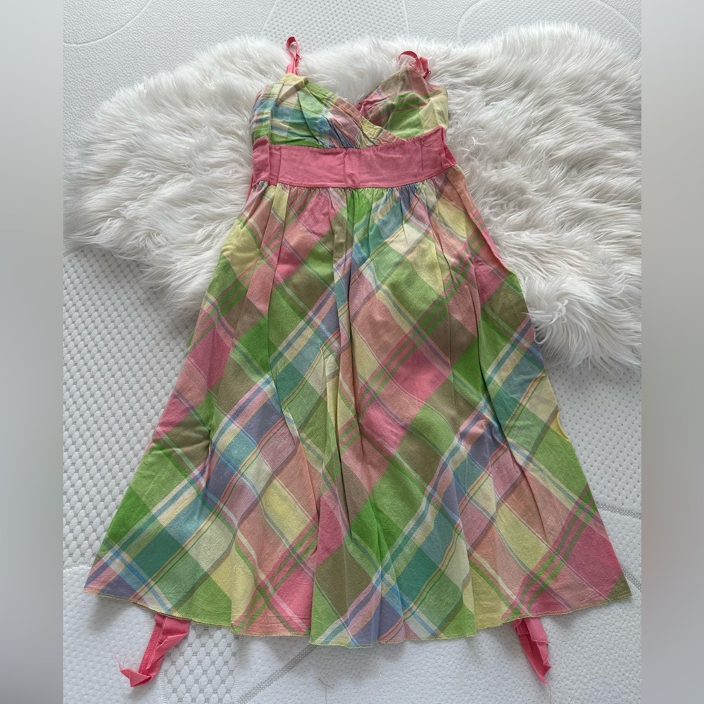Plaid Summer Dress